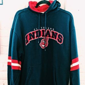 Cleveland Indians Retro Hoodie